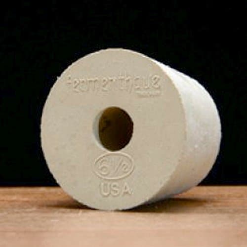 Drilled #6.5 Rubber Stopper - 3-Pack