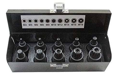 Tools 10pc 1/2" dr Impact Spline Bit Sockets Set 3435