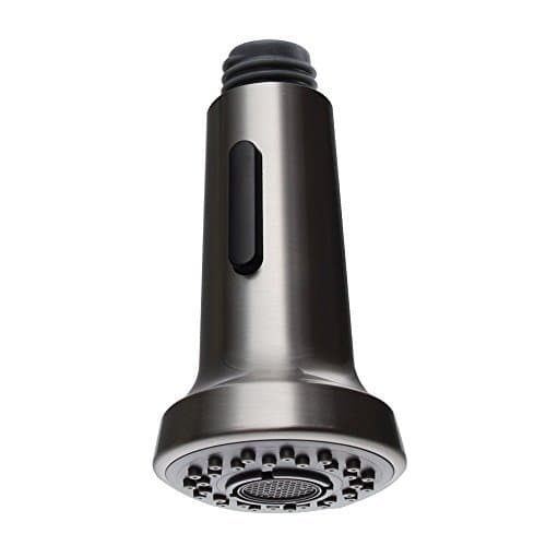 YONIK BF0002 Bathroom Kitchen Faucet Pull-Out Spray Head Universal Replacement Part, Brushed Nickel