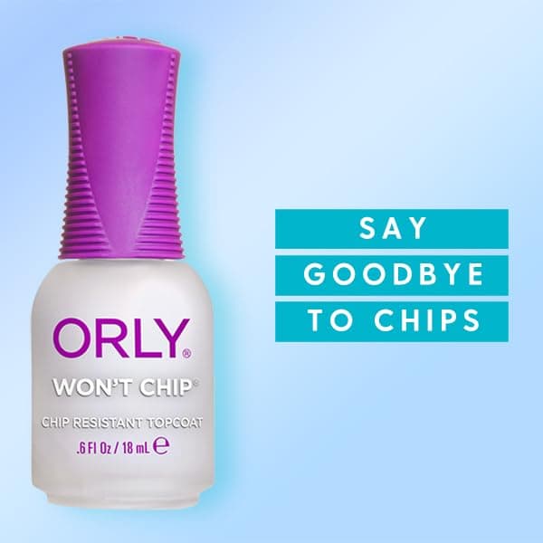 Orly Won't Chip Polymer Topcoat 18ml