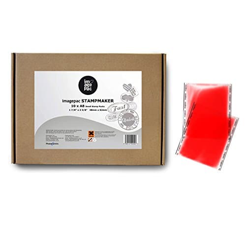 Imagepac Stampmaker IPSMALL Stamp Packs , 4 x 2.5 by Imagepac Stampmaker