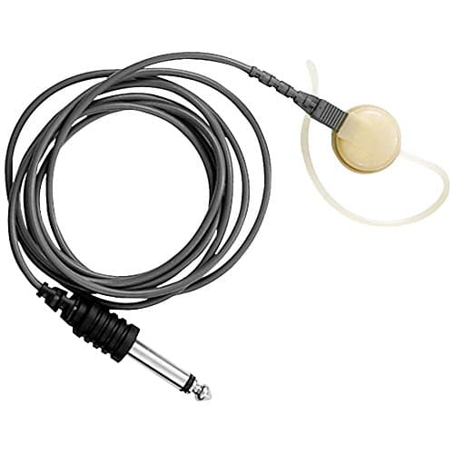 Telex EMV-2 Earset Kit, Include RTV-04 125Ohms Telethin Driver, CMT-2 5' Cord with 1/4" TS Phone Plug and AEF-3 Earloop