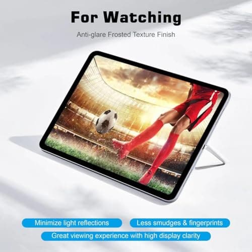 Homagical 2 Pack Paper Screen Protector for iPad Pro 11 inch M4 2024, Matte Paper Screen Protector with Face ID & Apple Pencil Pro Compatible, Write, Draw & Sketch as Using on Paper