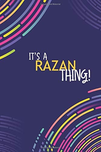 IT'S A RAZAN THING: YOU WOULDN'T UNDERSTAND Lined Notebook / Journal Gift, 120 Pages, Glossy Finish