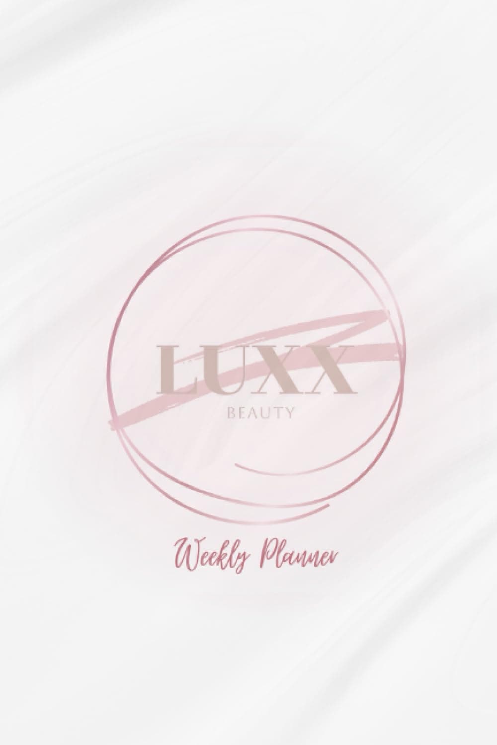 LUXX Beauty: Weekly Planner