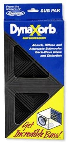 Dynamat Dynaxorb Sub Pak 8 6 X 6 X 1/4 Pieces With Adhesive - Dynamat 11855