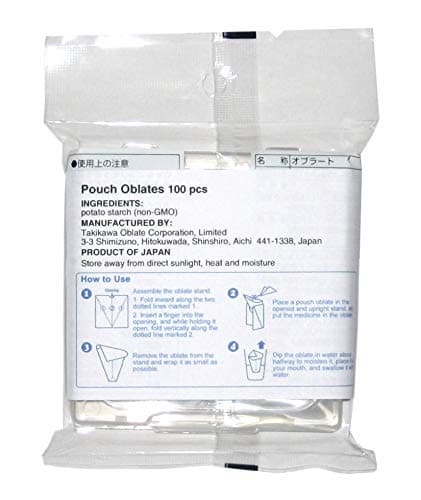 [Value Pack 100 pcs] Pouch Oblate (Wafer - Bag Type) [w/ English instructions]