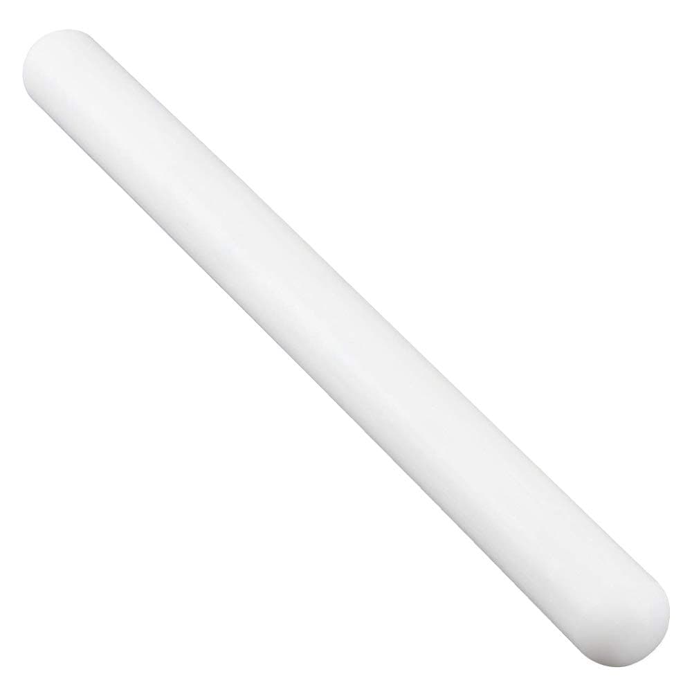 23cm Non Stick Small Cake Paste Icing Rolling Pin Fondant Dough Decorating Sugarcraft Tool - 9' inch, White, 50762