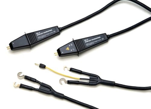 Megger 6111-517 2-Piece Duplex Handspike Set for Use with DLRO10 and DLRO10X Digital Microhmmeter, 8' Length