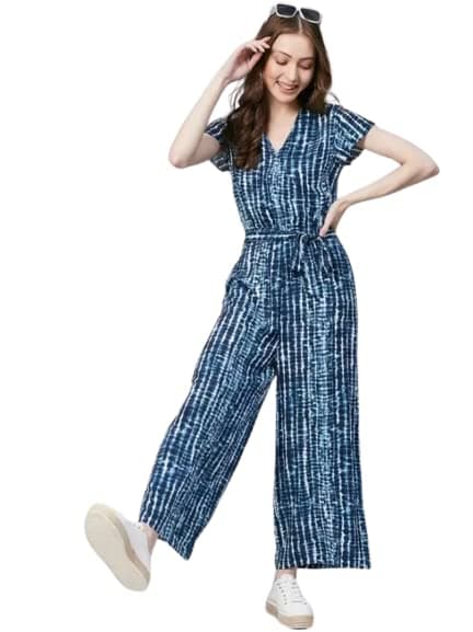 Rayon Printed Jumpsuits for Women