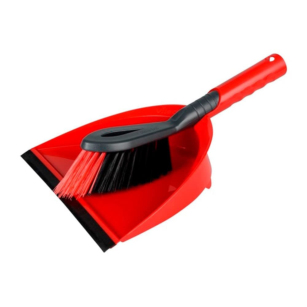 VILEDA Super Brush 2-in-1 Dustpan Set