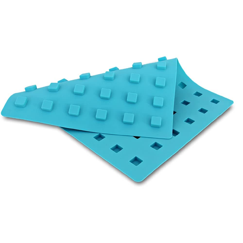 Mini Rounded Square Mold, Edible Gummies, Adds logo. Candy Mold, 54 cavities