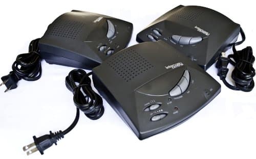 Intercom Central PLC166 Traditional 2 prongs Power-line Home Intercom System for 110 Volts only