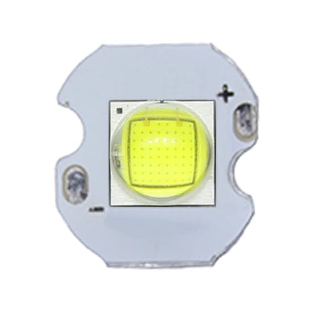 AETOOL - 10W Cold White Cree XML2 XM-L2 T6 LED Light Diode Lamp+20mm/22mm DC3.7V 12𝖵 Driver DIY Flashlight (LED12mm White PCB 22mm 3 Mode Driver)