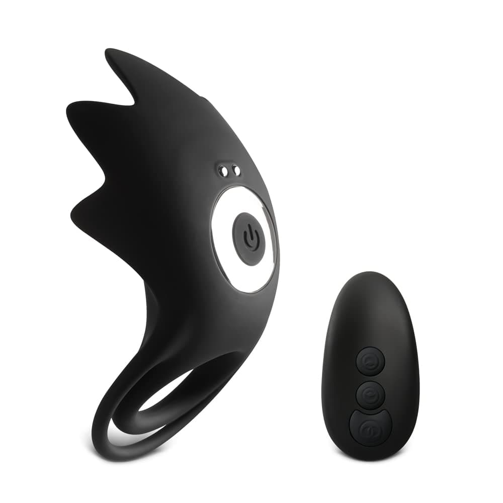 BeHorny Double Vibrating Cock Ring, Multi-Modes & Rechargeable