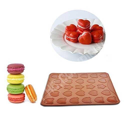 27 Hole Bear Macarons Muffins Silicone Baking Mat Pad Sheet Baking pastry tools Macaron Dessert Sheet
