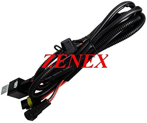 Zenex HID Kit Single Beam Wire Relay Harness (H3)