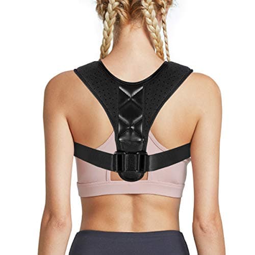 Fane Posture Corrector, Adjustable Back Straightener Support Brace, Effective and Comfortable Posture Brace Support, Perfect for Spinal, Neck, Shoulder & Upper Back Pain Relief