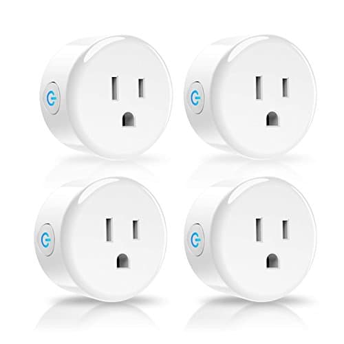 YTE WP5 WiFi Plug Mini Wireless Smart Outlet Compatible With Alexa Echo (4 Packs)