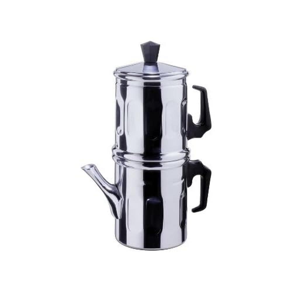 IlsaTraditional Neapolitan aluminium coffee maker 3-4 cups.