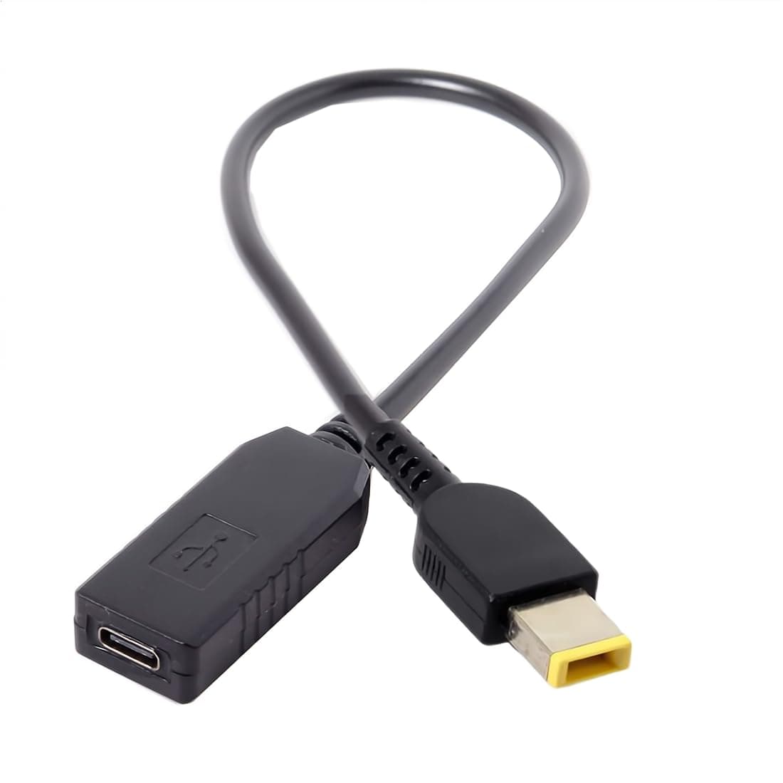 – CY USB 3.1 Type C USB-C to Rectangle 11.05.0mm PD Emulator Trigger Cable for Lenovo ThinkPad X1 Carbon