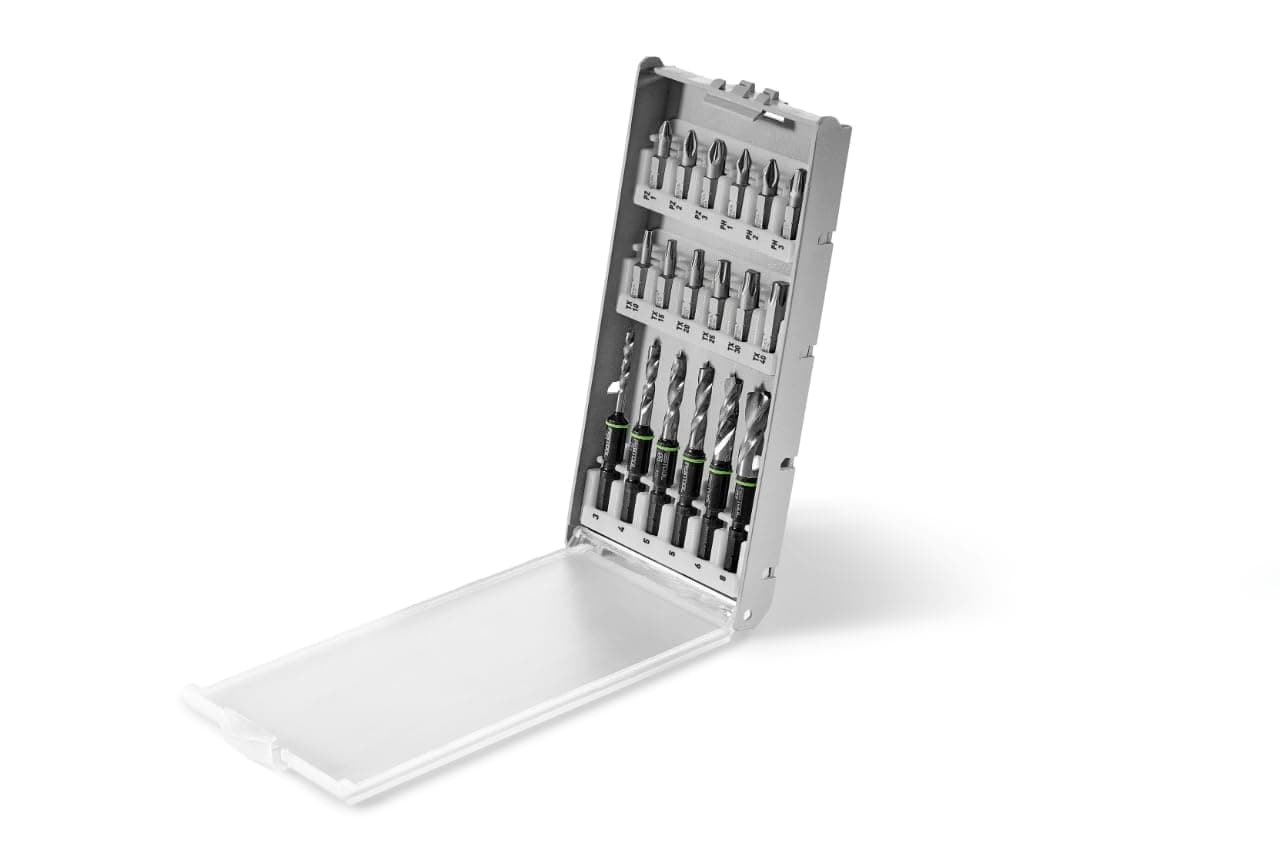 577395 18-Piece Stubby Drill Bit Cassette BKS SYS3 D3-8 K CE/W