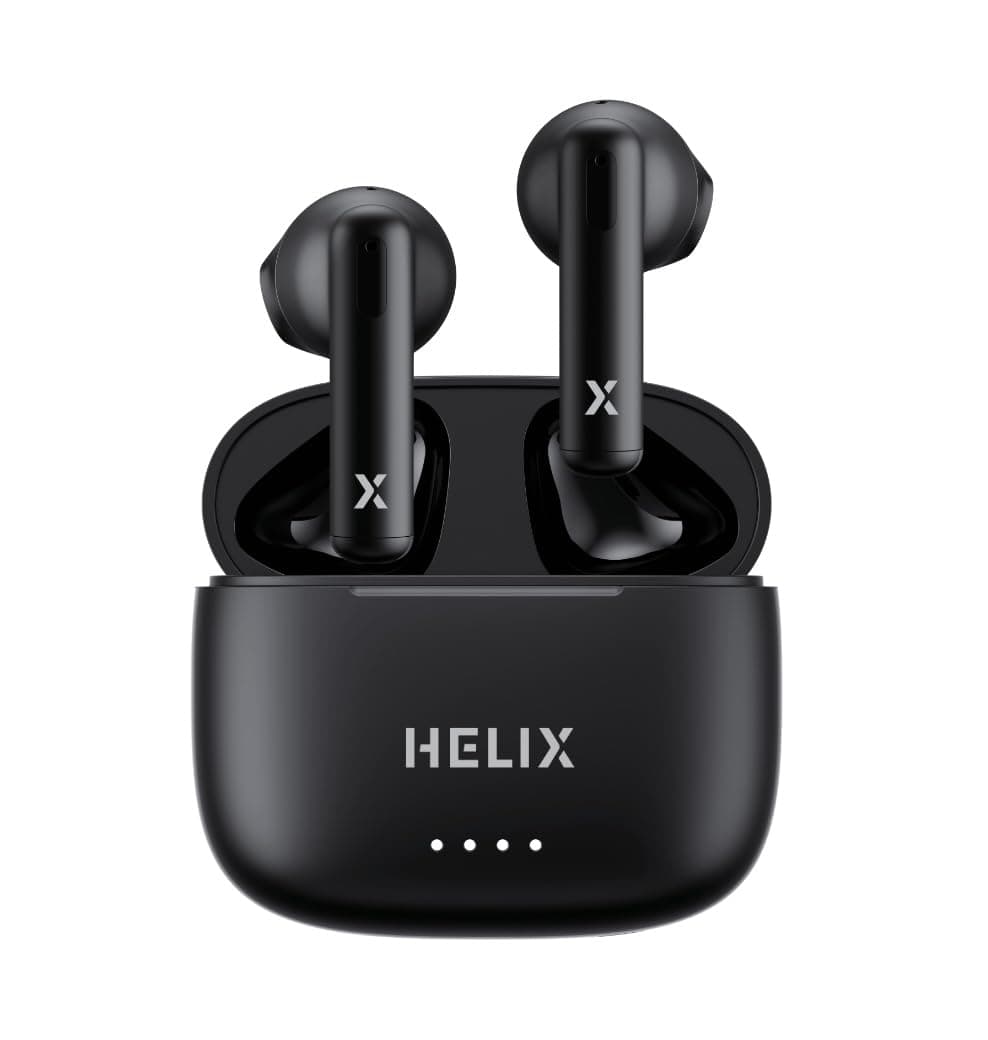 HELIX HELIBUDS PRO ENC Advanced True Wireless Stereo Earbuds With 2Mic And IPX4 Waterproof Technology