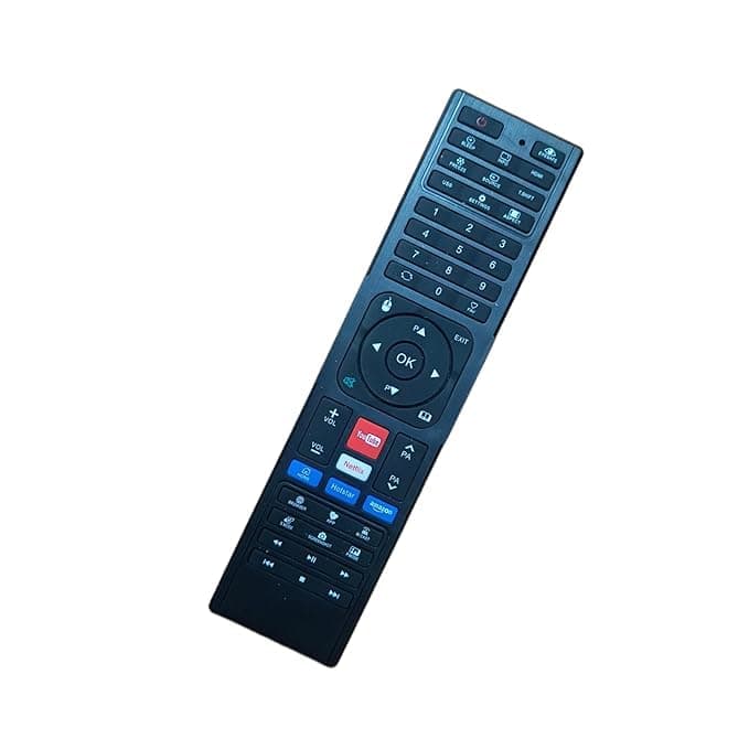 YouTube Universal Source Remote Compatible for Adsun/Bush/VK//Marcoplus+/Diasun/Weston/Dalmia/Benchmark/Refab/YouTube/Techon/Lamex/Okie/Dynora/InnoQ/eirtech/LR etc All Smart tv Remote
