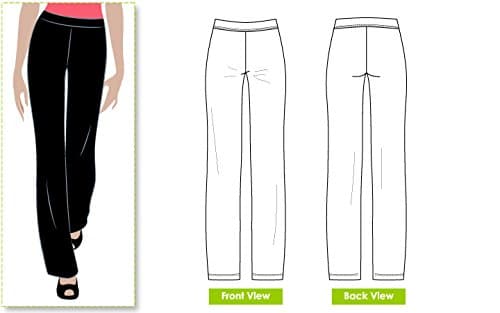 Style Arc Sewing Pattern - Linda Pant (Sizes 04-16)