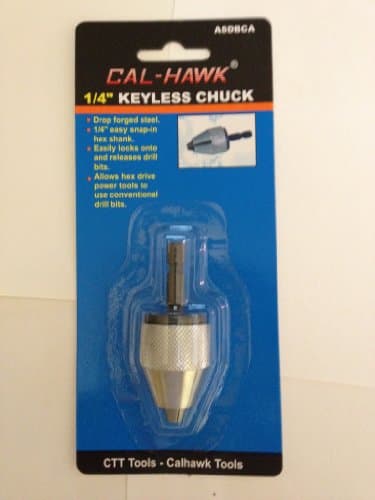 Cal Hawk Tools ASDBCA 1/4" Keyless Chuck