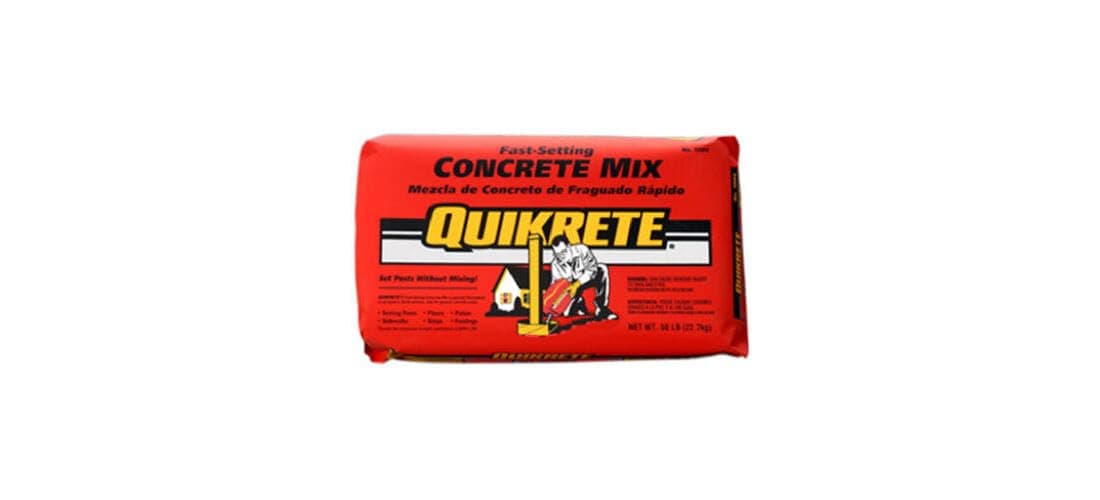 Quikrete Fast Setting Concrete Mix Fast Setting Bag 50 Lbs.