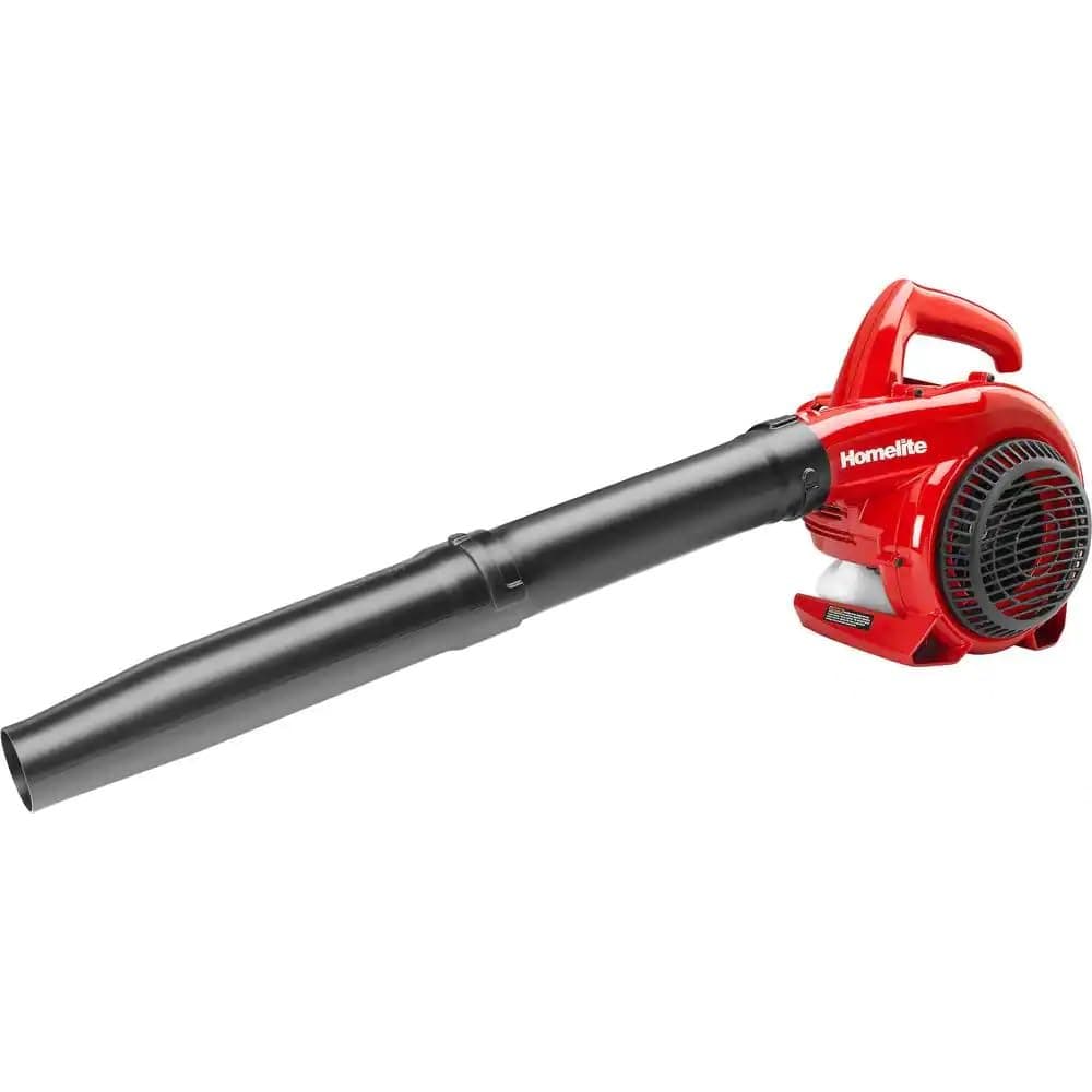 Homelite 150 MPH 400 CFM 2-Cycle Handheld Gas Leaf Grass Blower, RED