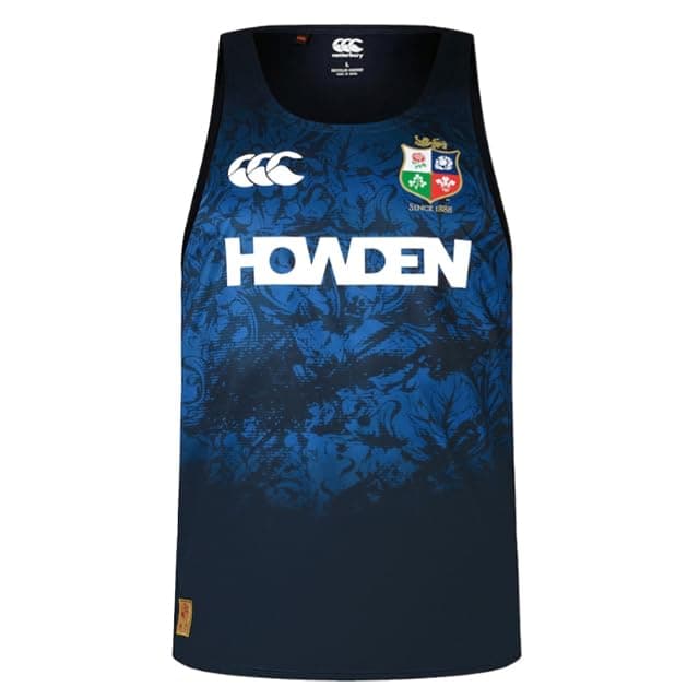 British & Irish Lions 25 Poly Singlet by Canterbury