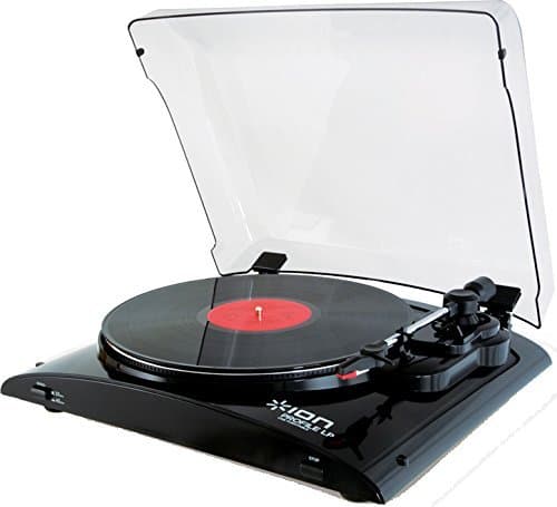 ION USB Turntable with Dust Cover With Line Input, PROFILE_LP_PRO
