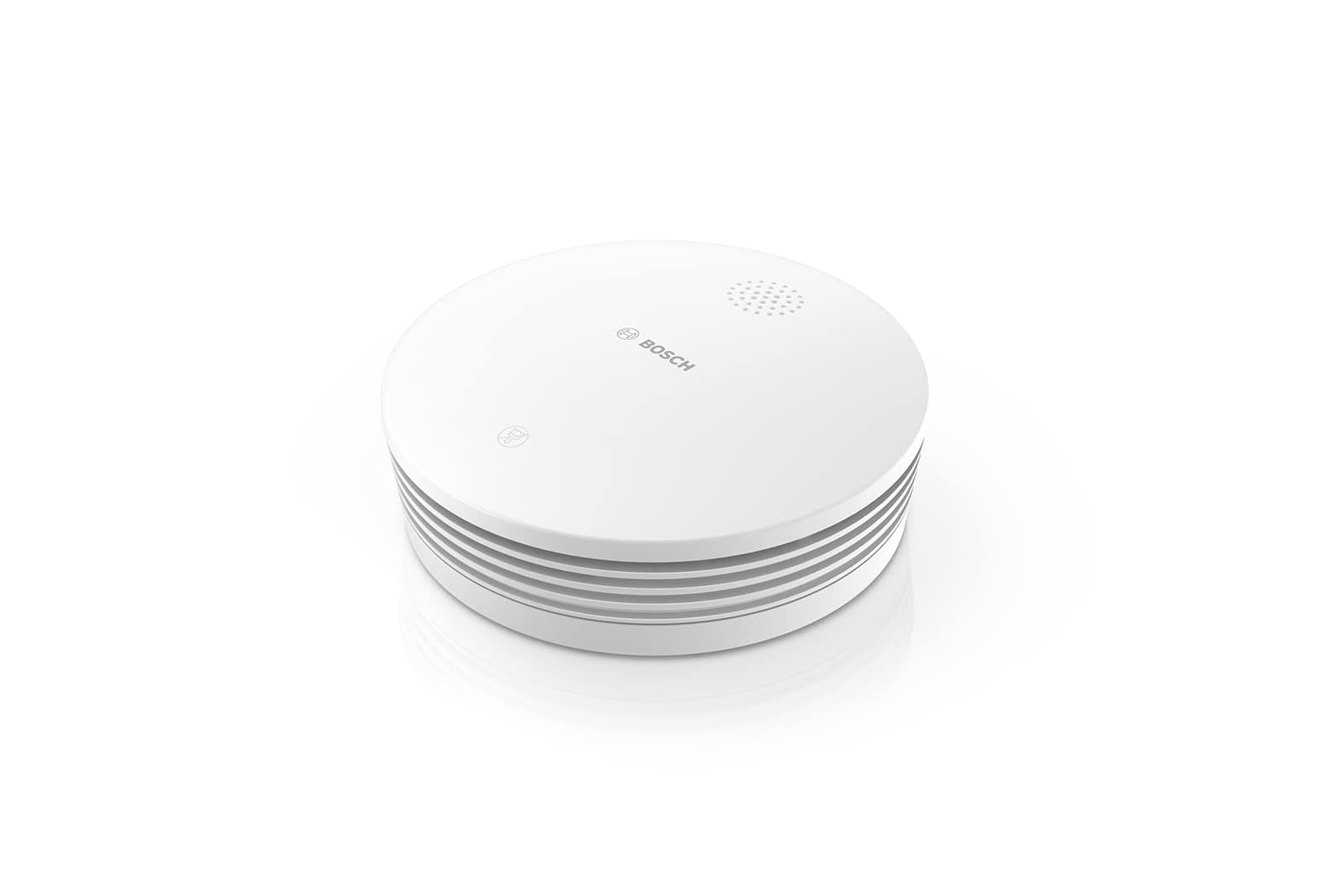 Bosch Smart Home smoke detector II, with app function, compatible with Apple HomeKit