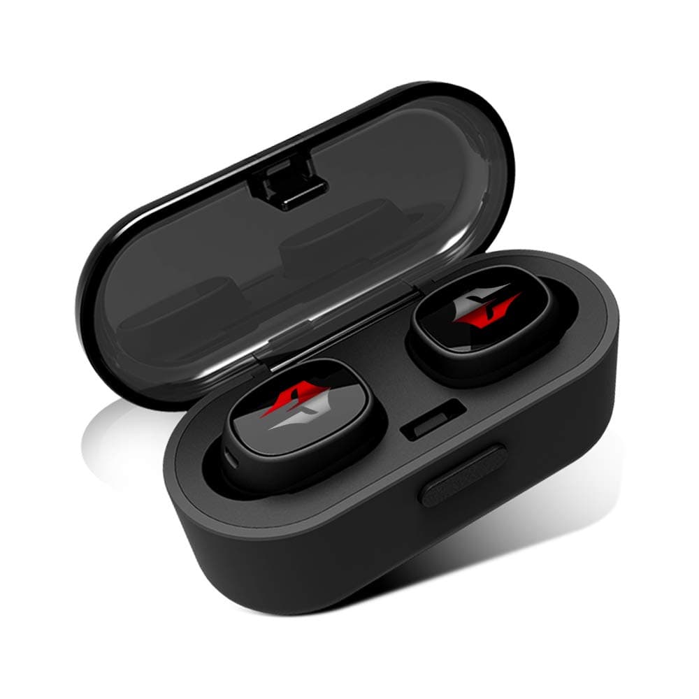 Wireless Earbuds, True Wireless Bluetooth Earbuds,3D Stereo Hi-Fi Sound Wireless Headphones Sport Earbud with IPX5 Waterproof,10H Playtime,Bluetooth 4.2,460mAH Charging Case,Built-in Microphone
