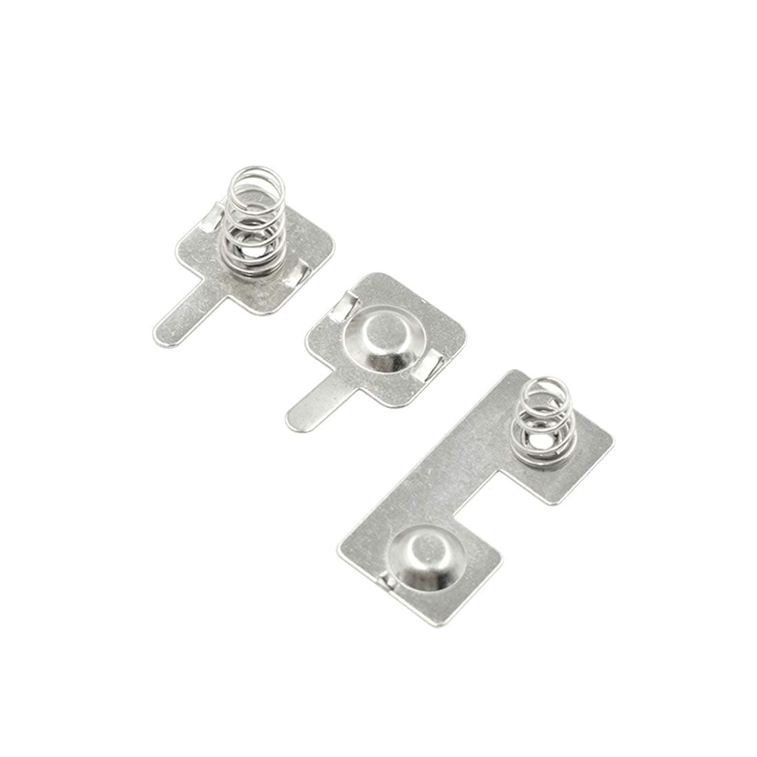 Spring Contact Plate AA Battery Positive to Negative Conversion 30 Pairs