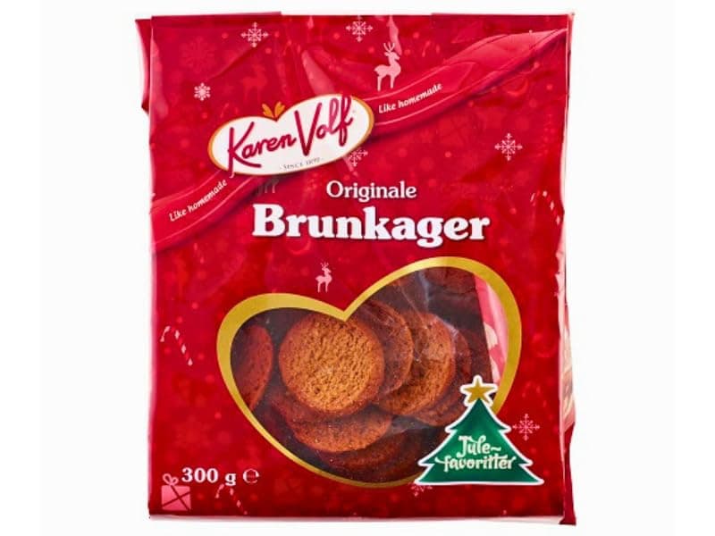 Danish Brunkager - Ginger Biscuits 250g