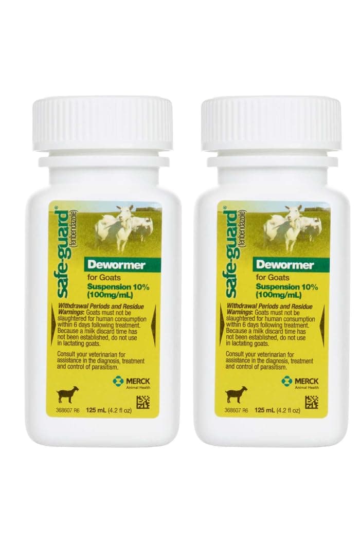 Safe-Guard Goat Dewormer 125ml, 2 pack