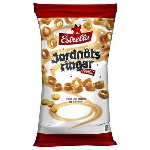 Peanut Snack Rings 175g