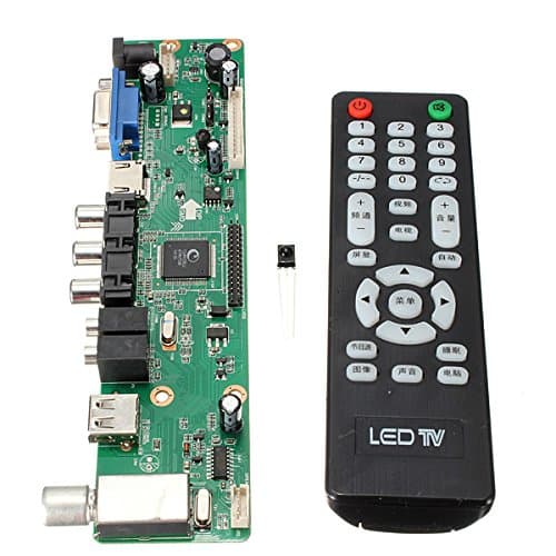 Universal LCD TV Controller Board VGA/HDMI/AV/TV/USB Interface