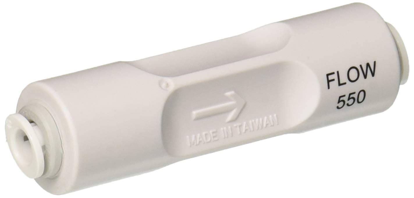 FR-14IL-75GPD 75 GPD Flow Restrictor 1/4" Quick Connect-H-R2069QC, White