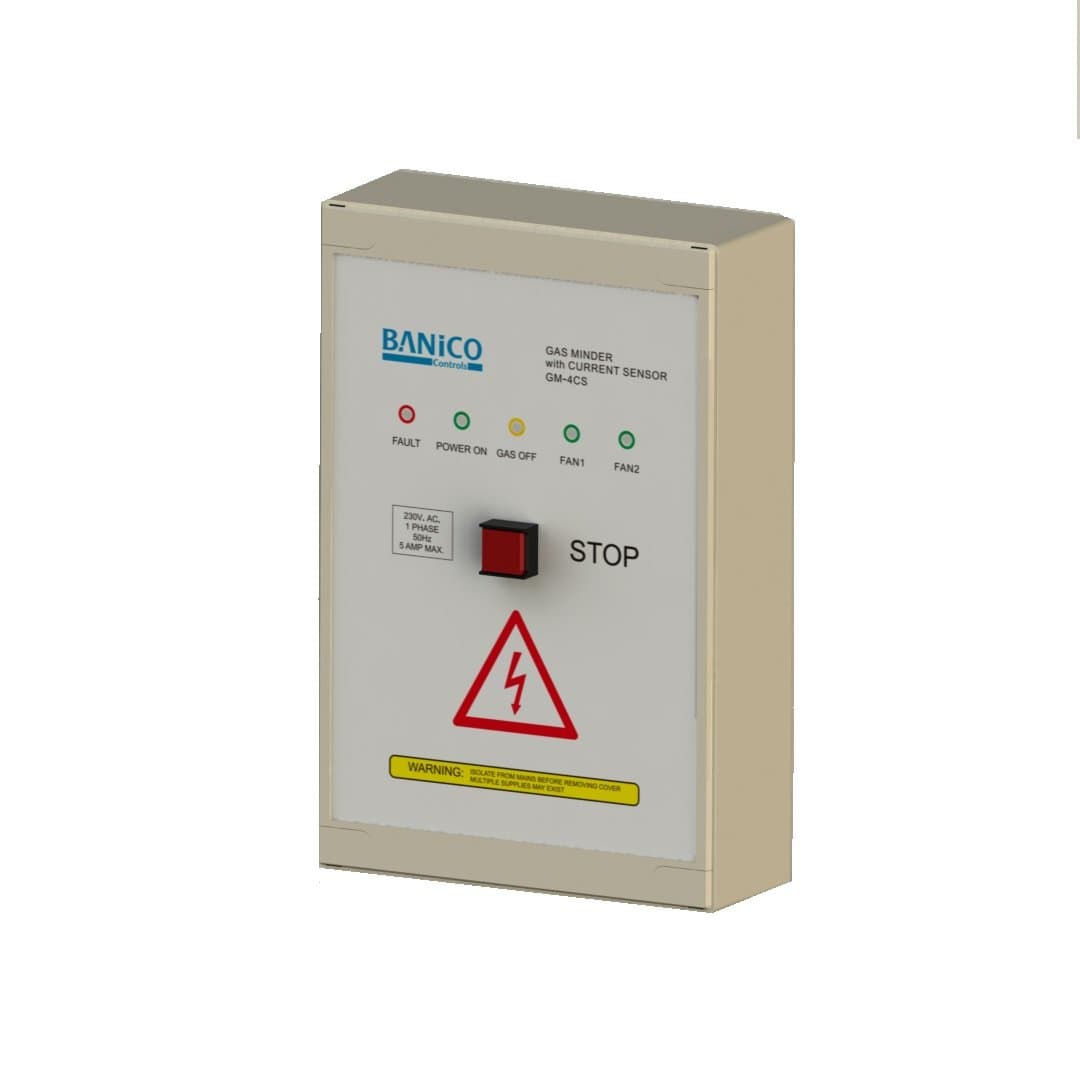 Stand Alone Gas Interlock System with Built in Fan Current Sensors