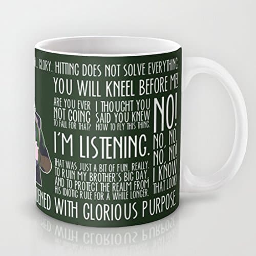 Loki Coffee Cup Unique Coffee Mug Gift Ceramic Material Mug