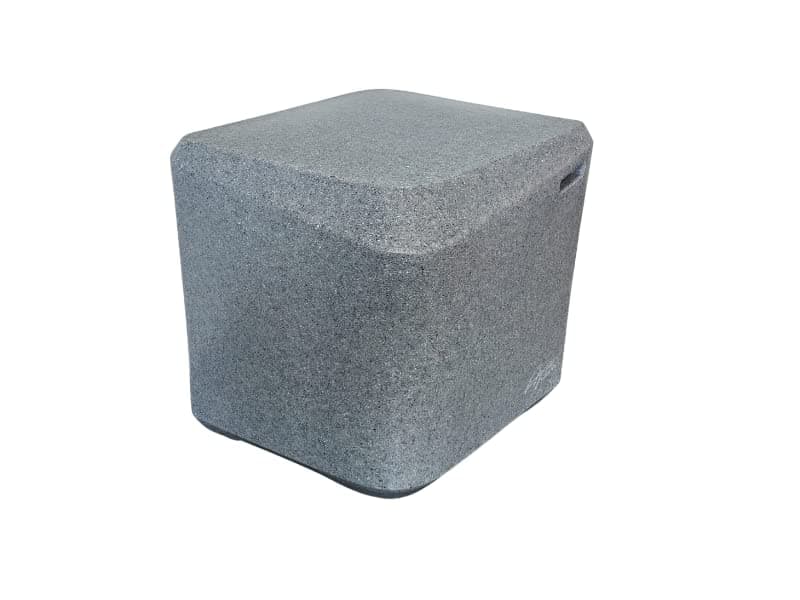 Aqua Outdoors in-Pool Side Table Large for 10-14 in. of Water (Gray Granite)