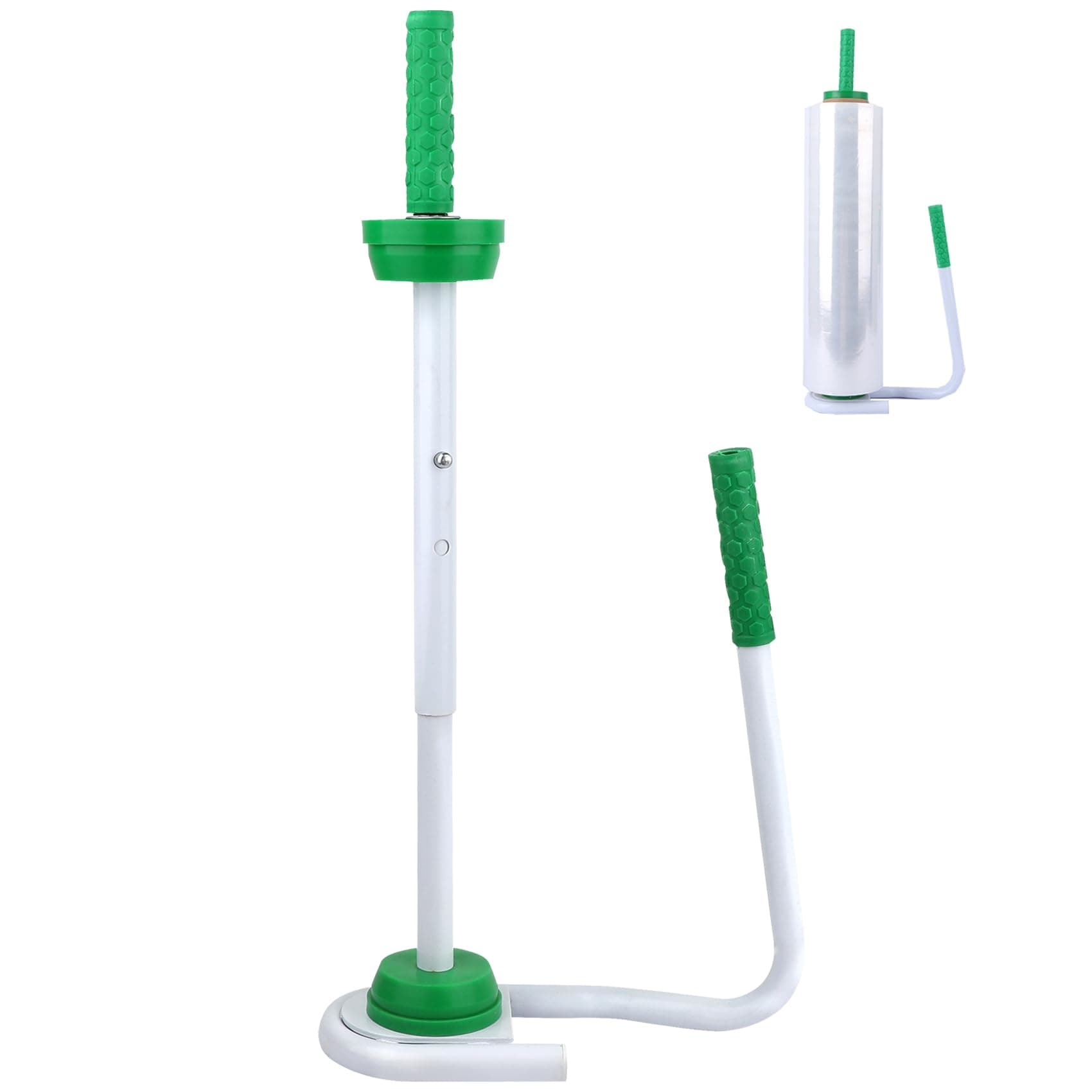 Sammery Stretch Wrap Dispenser,Shrink Wrap Handle Suitable for 11" to 21.5"Film,Easy to Grip Rubber Handle,Light Weight Design, Save Packing Time,Sturdy and Durable