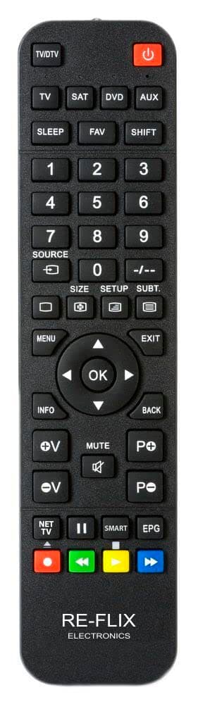 Superior Light 4-in-1 Remote Control for DVD/BD ENZER E5015