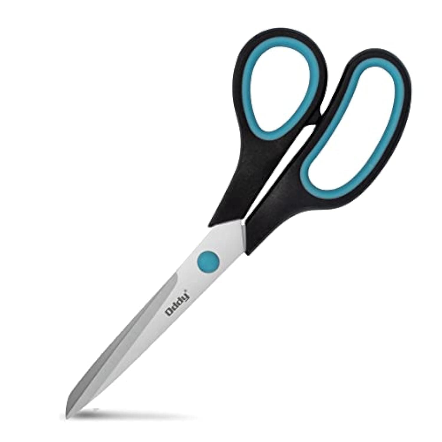 Oddy Multi purpose Scissors 8.25 Inch | Ultra Sharp Stainless Steel Blades, Soft-Grip Handles | Ideal for Office, Home, School, Art & Craft (Red)