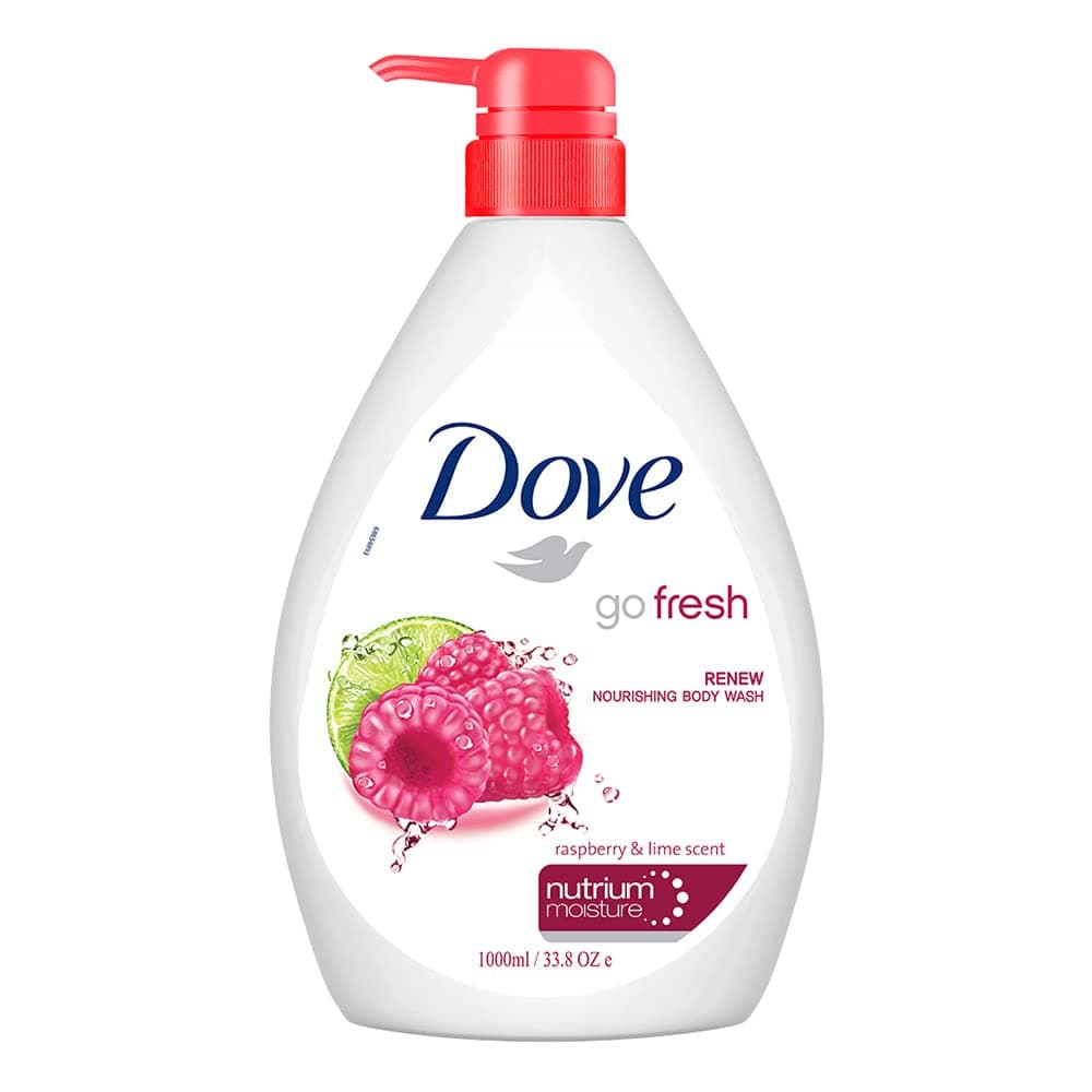 Body Wash 1L (Raspberry & Lime)