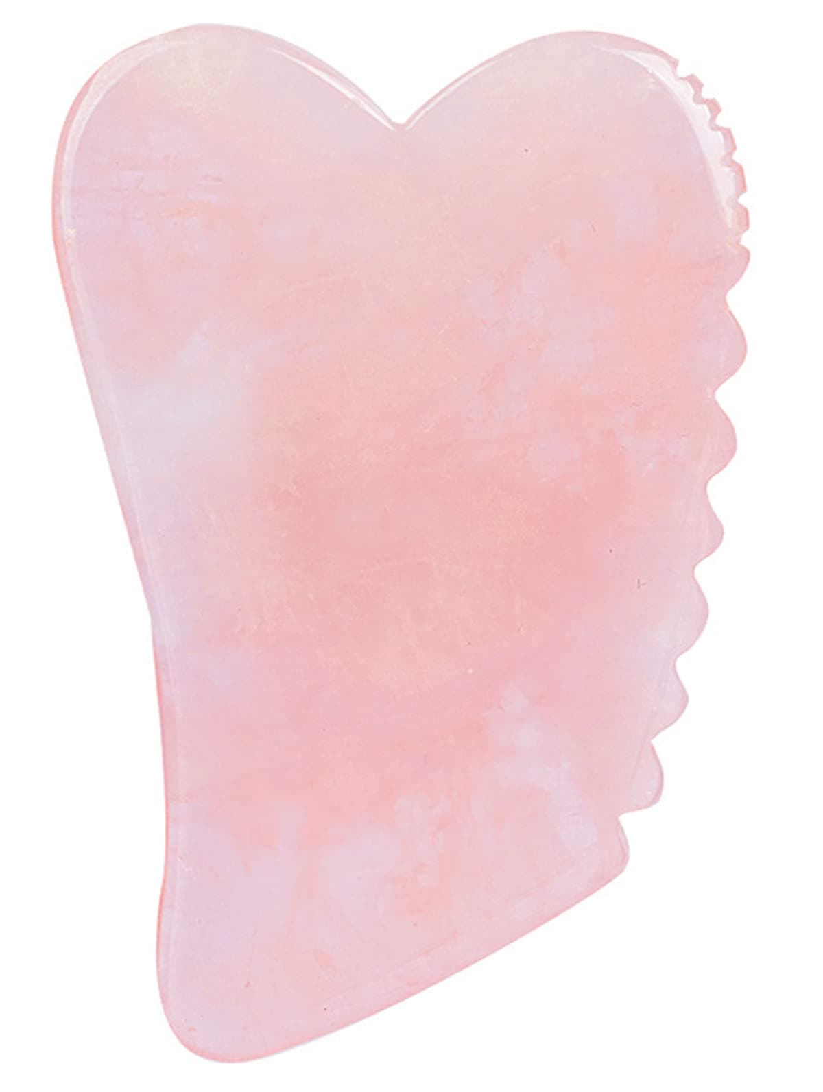 Natural Rose Quartz Gua Sha Tools,Jade Scraping Massage Tool,for Face Skin/Eyes/Neck/Lymphatic Drainage and Body Massage for Acupressure